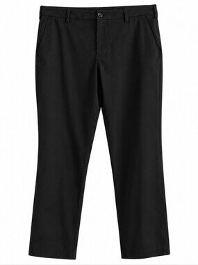 Men's Dress Pants Van Heusen Black Front Straight Leg 30x30